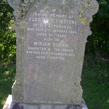 LIDSTONE Florence -1908 :: LIDSTONE Miriam Susan -1905