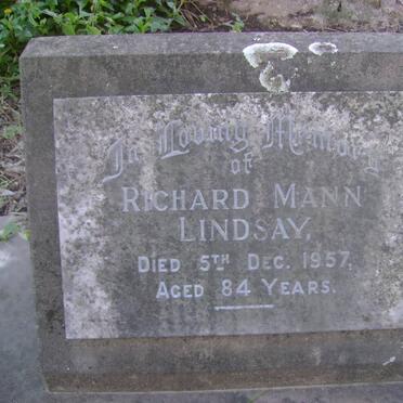 LINDSAY Richard Mann 1957