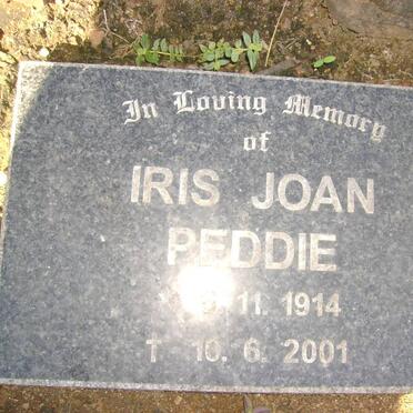 PEDDIE Iris Joan 1914-2001
