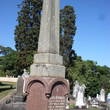 REYNOLDS Harry Drummond 1856-1912 :: REYNOLDS Lewis 1826-1875 :: REYNOLDS Mary Elizabeth -1887 