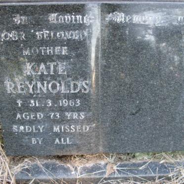 REYNOLDS Kate -1963