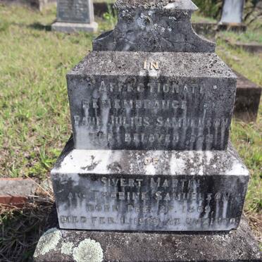 SAMUELSON Paul Julius 1869-1890