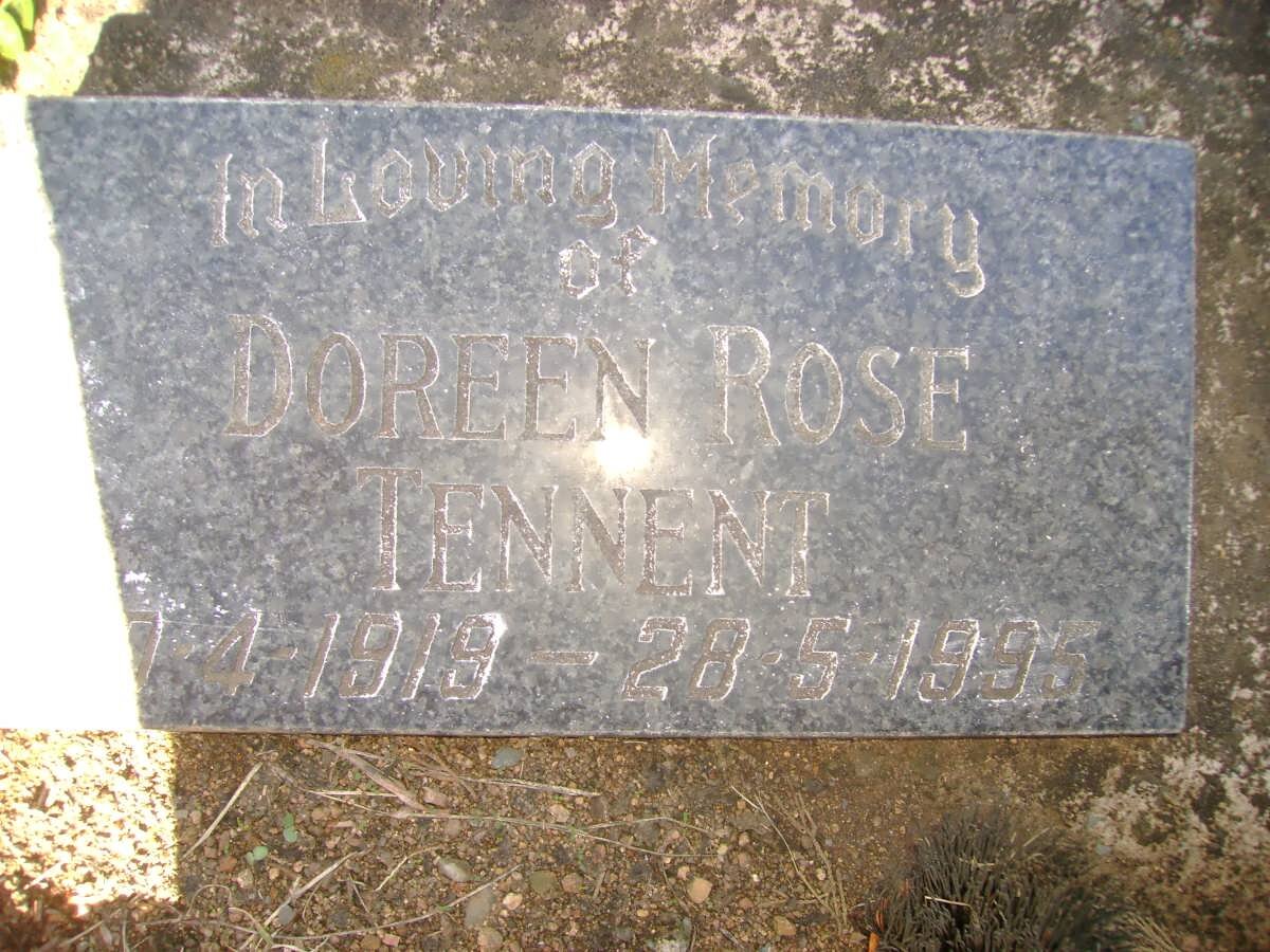 TENNANT Doreen Rose 1919-1995