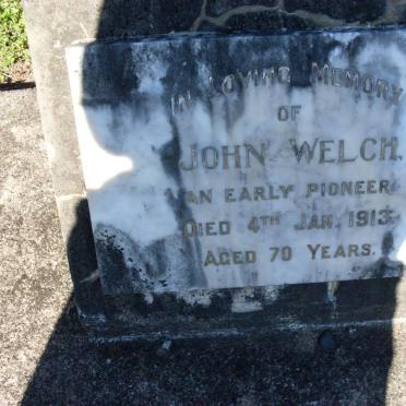 WELCH John -1913