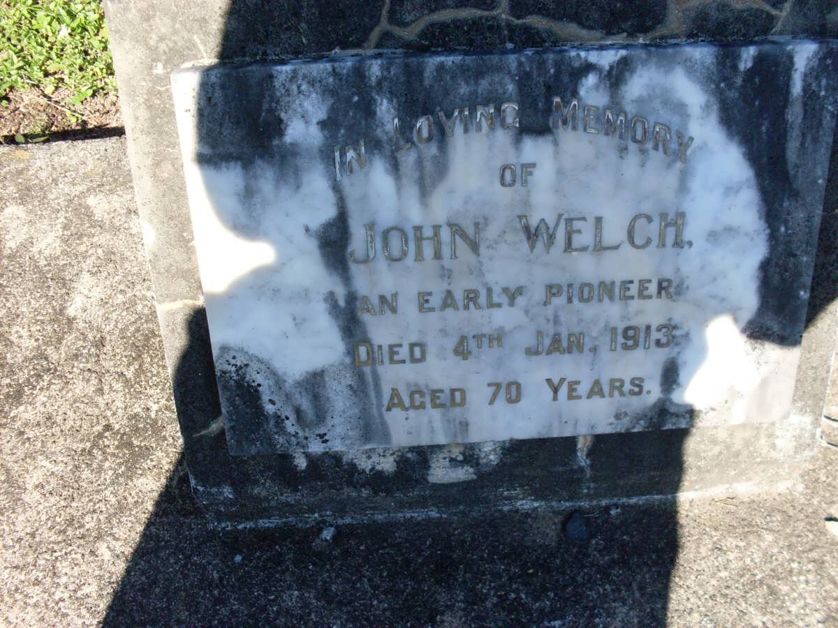 WELCH John -1913