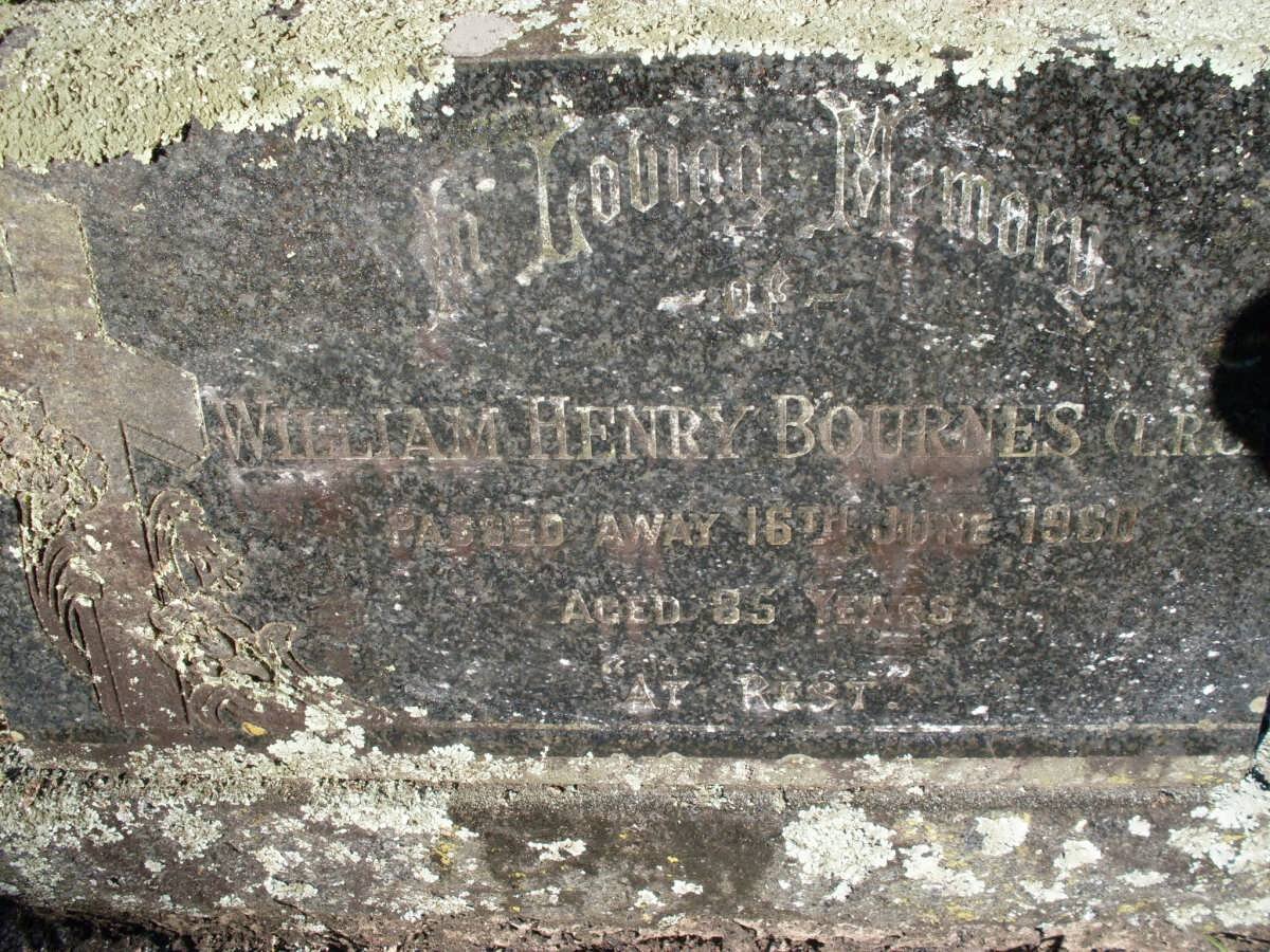 BOURNES William Henry -1960