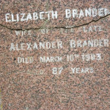 BRANDER Elizabeth -1903