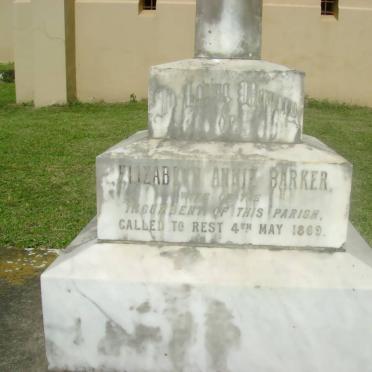 BARKER Elizabeth Annie -1869 