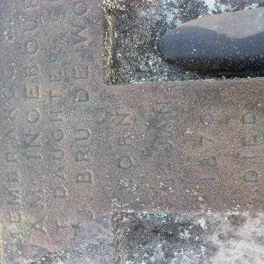 BRU-DE-WOLD ? 1876-1876