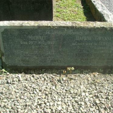 DAVEY Edward Cliff 1896-1965 &amp; Daphne Gwynneth 1900-1953 :: DAVEY Michael -1932 :: DAVEY Robin-1932