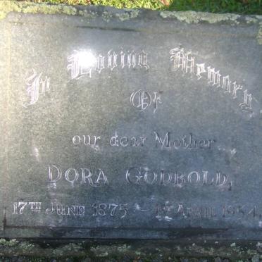GODBOLD Dora 1875-1954