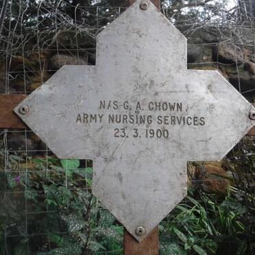 CHOWN G.A. -1900