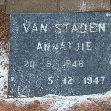 STADEN Annatjie, van 1946-1947