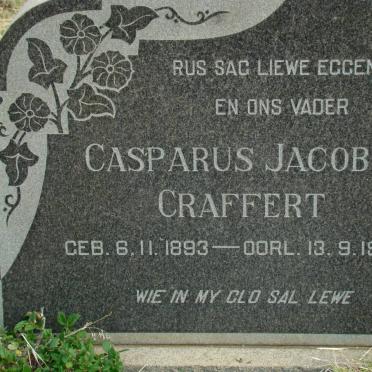 CRAFFERT Casparus Jacobus 1893-1963