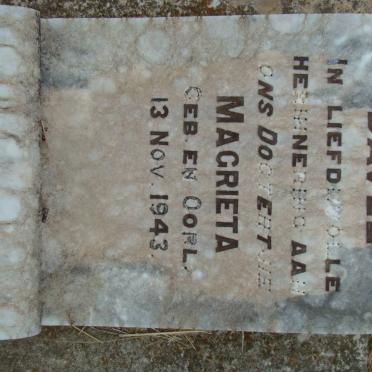 DAVEL Magrieta 1943-1943