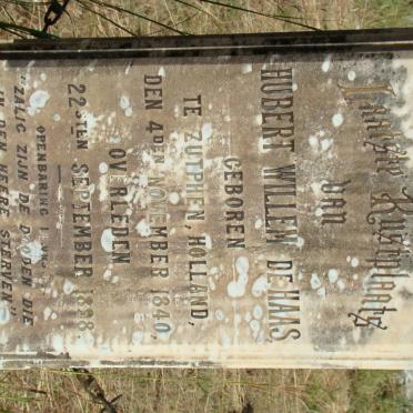 HAAS Hubert Willem, de 1840-1898