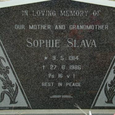 SLAVA Sophie 1914-1986