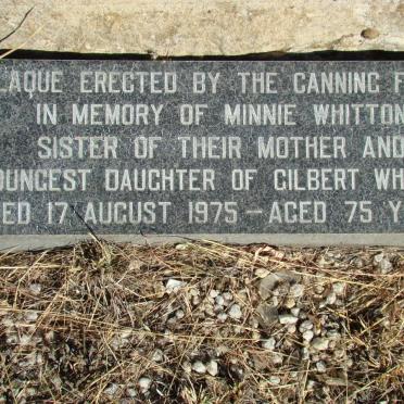 WHITTON Minnie -1975