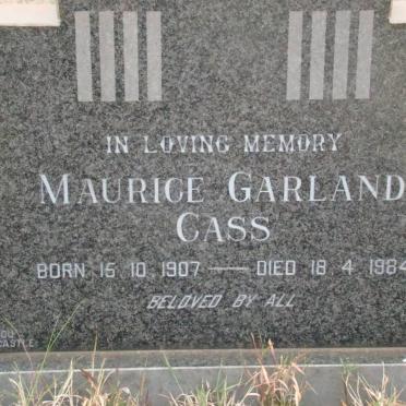 CASS Maurice Garland 1907-1984