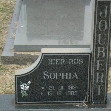 JOUBERT Sophia 1912-1985