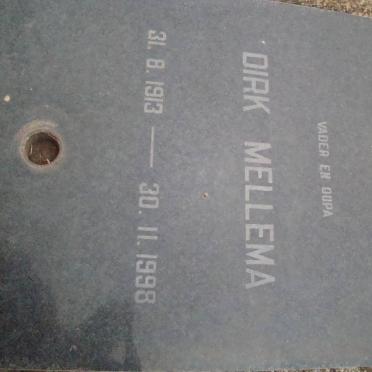 MELLEMA Dirk 1913-1998