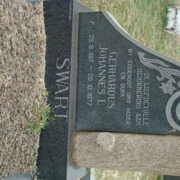 SWART Gerhardus Johannes L. 1917-1977