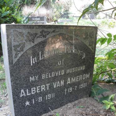 AMEROM Albert, van 1911-1981
