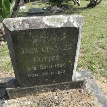 COTTER Jack Charles 1930-1972