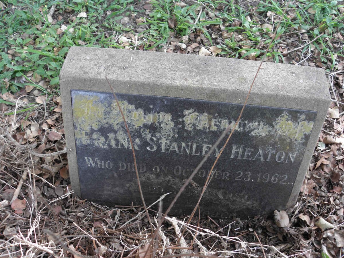 HEATON Frank Stanley -1962