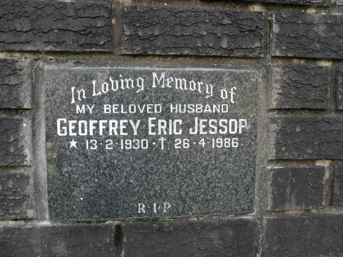 JESSOP Geoffrey Eric 1930-1986