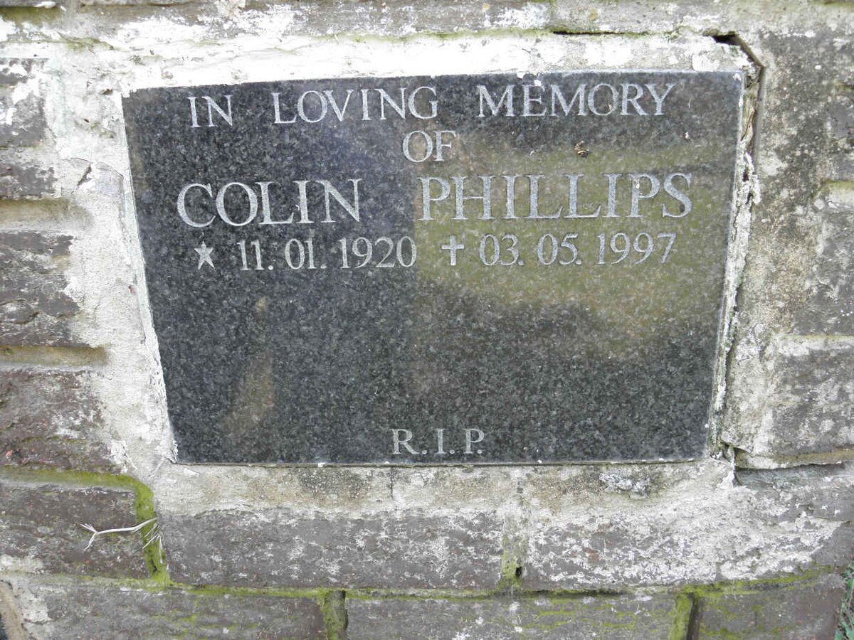PHILLIPS Colin 1920-1997