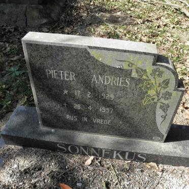 SONNEKUS Pieter Andries 1929-1997