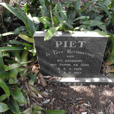 SMIT Piet 1920-1987