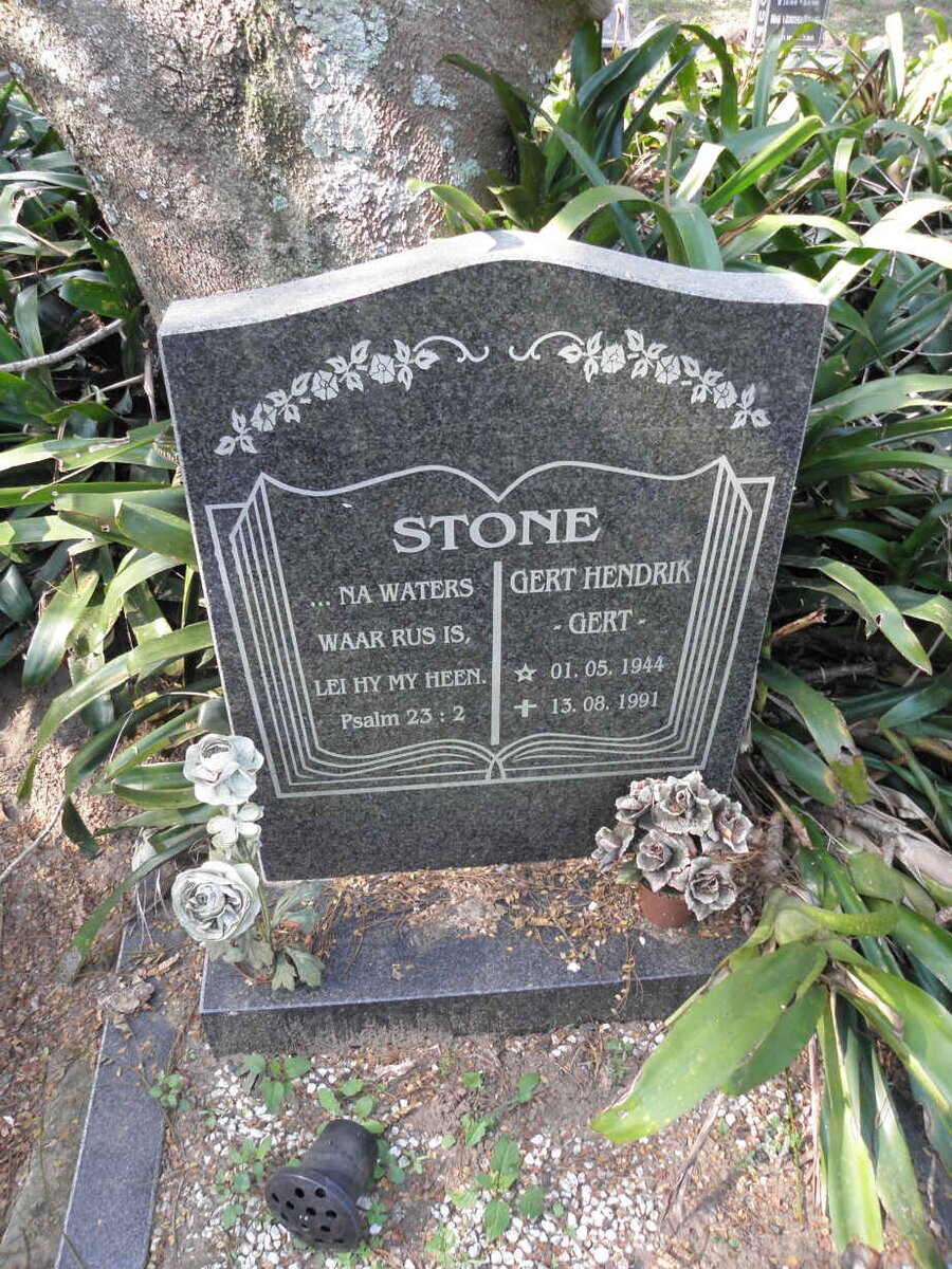 STONE Gert Hendrik 1944-1991