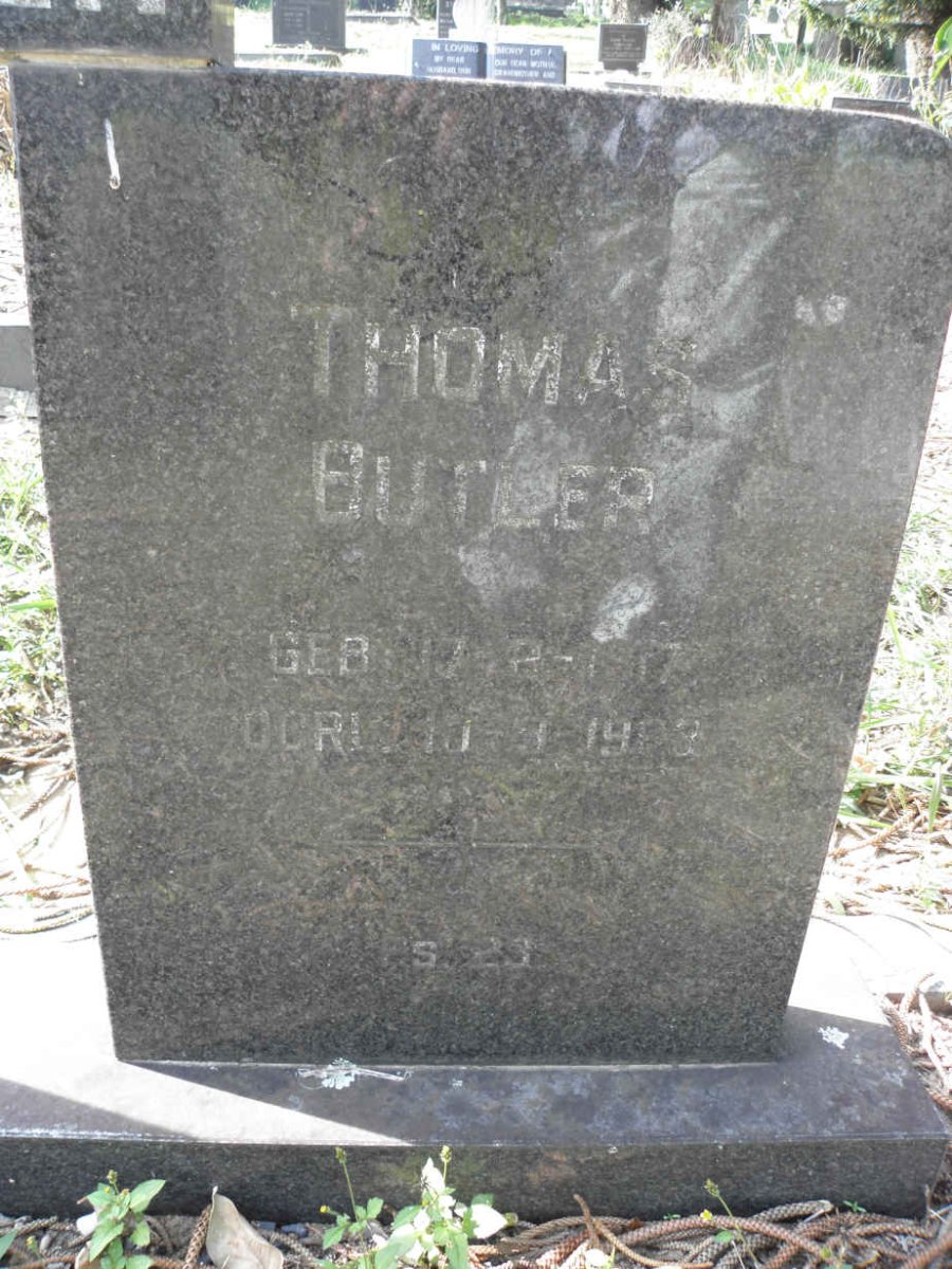 STRATEN Thomas Butler, van 1917-1993