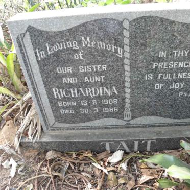 TAIT Richardina 1908-1986