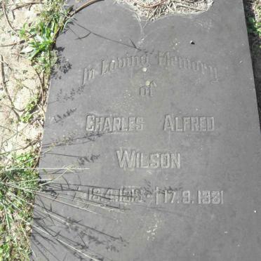 WILSON Charles Alfred 1919-1981