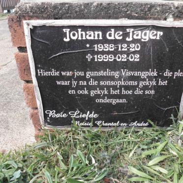 JAGER Johan, de 1938-1999