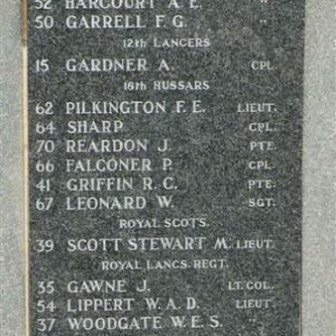 Kwazulu-Natal, VRYHEID, British Anglo Boer War Memorials