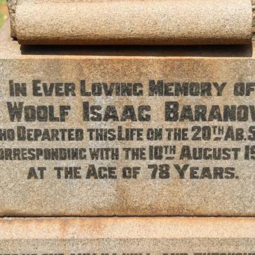 BARANOV Woolf Isaac -1925