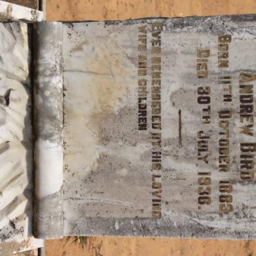 BIRD Andrew 1883-1936