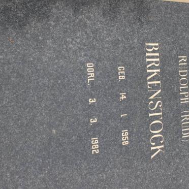BIRKENSTOCK Rudolph 1958-1982