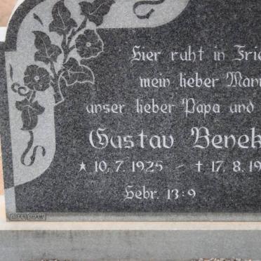 BENEKE Gustav 1925-1990