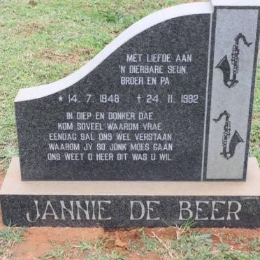 BEER Jannie, de 1948-1992