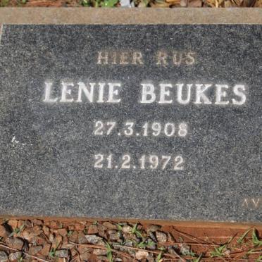 BEUKES Lenie 1908-1972