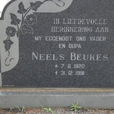 BEUKES Neels 1920-1991