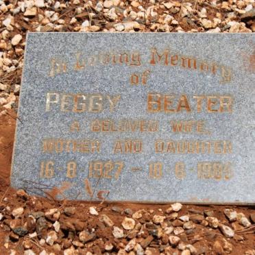 BEATER Peggy 1927-1985