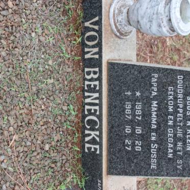 BENECKE Chantel, von 1987-1987