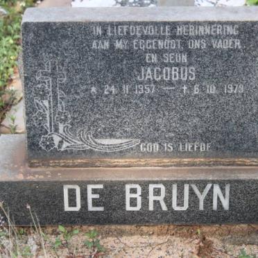 BRUYN Jacobus, de 1957-1979