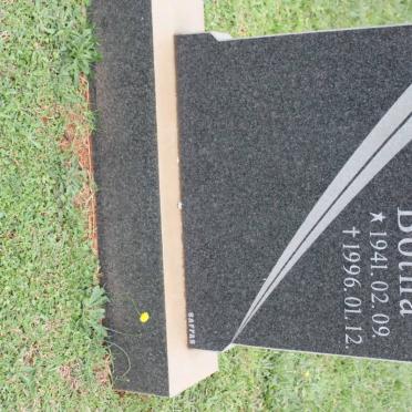 BOTHA Renier Jacobus 1941-1996